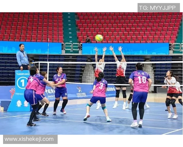 广州排球队全运会精彩配合展现团队精神与竞技水平的完美结合